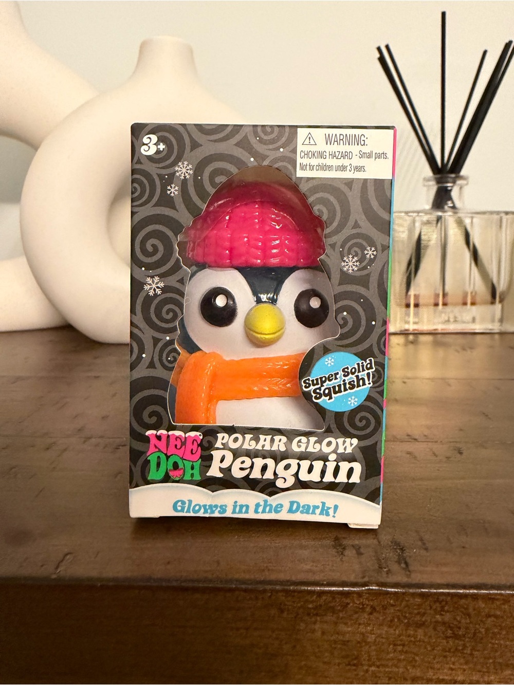 Nee Doh Polar Glow Penguin